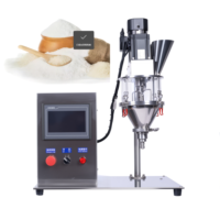 Machines de remplissage de haute précision 0.1g 0.5g 1g 5g 50g flacon sec protéine farine épices lait en poudre tarière vis dosage Machine de remplissage