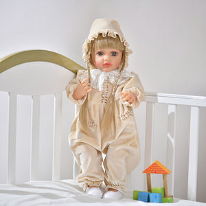 Venta al por mayor diseño fresco barato vivo realista cuerpo completo bebé silicona <span class=keywords><strong>Reborn</strong></span> Baby Doll niño muñecas para niños <span class=keywords><strong>Mini</strong></span> lindo suave - Product Image 2