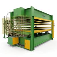 Presse à chaud pour le travail du bois 200t, machine à presser à chaud pour placages de bois multicouches, panneaux intérieurs d'avions et panneaux de mica