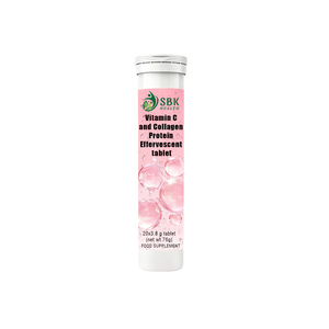 Etiquetas Personalizadas, Tabletas Efervescentes de Vitamina C y Colágeno con Biotina y Ácido Hialurónico, Tabletas de Belleza para Nutrir el Cabello, Uñas y Piel - Product Image 1