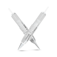 Hadiyah Beauty Aiguille PMU de maquillage permanent stérilisée pour le tatouage des sourcils Eyeliner des lèvres Aiguille de tatouage Microblading