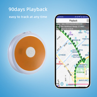 Mini rastreador GPS portátil para niños mayores 4G con botón de pánico de alarma SOS para versión de América del Sur Brasil Chile Colombia uso caliente