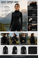 Veste de yoga respirante et légère pour femmes adultes, idéale pour le sport, le fitness et la course à pied