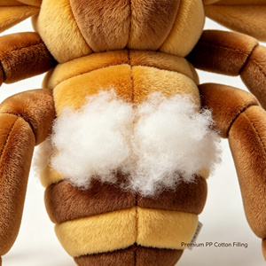 Juguete de Peluche Realista de Avispa de Papel Europea, Personalizado OEM ODM, Insecto de Peluche Realista, Recuerdo de Zoológico o Museo, Actividad Educativa - Product Image 3