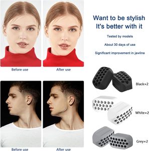 Hàm huấn luyện viên Silicone jawline Exerciser mặt Exerciser và đôi cằm Giảm hàm Workout cho sắc nét cằm - Product Image 4