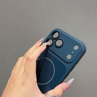 Coque magnétique pour iPhone 17, petite coque de téléphone magnétique en TPU pour iPhone 17, 16, 15, 14 Pro Max, 16 Plus