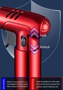 Antorcha de soldadura universal de alta temperatura, pequeña antorcha de gas de acero inoxidable para el hogar, soldadura de aluminio, metal, chorro de hierro de mano - Product Image 6