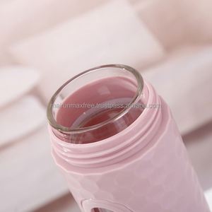 Bouteille d'eau en verre moderne et tendance pour enfants, usage scolaire, capacité 450 ml, multicolore, vente en gros directe usine, rentrée scolaire - Product Image 6