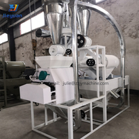 Ligne complète de production de minoterie Machines à moudre la farine de blé Traitement de broyage des grains de maïs