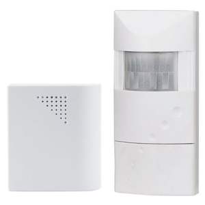 Timbre de presencia con sonido ajustable y fácil instalación; ideal para negocios y hogares, avisa la llegada de... - Product Image 1