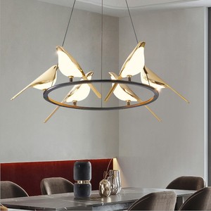 Prix usine Creative Oiseau Shapel Lustres Haut <span class=keywords><strong>Plafond</strong></span> Suspendus Lumière Suspendus Lumières pour Salon Cuisine Îlot - Product Image 3