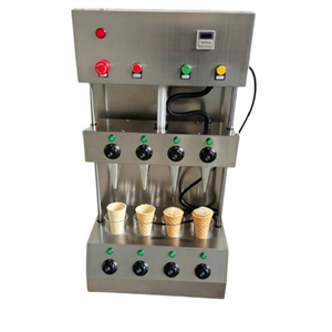 Máquina para Hacer Bases de Pizza de Grado Industrial con Doble Zona de Calentamiento, 3000W de Potencia, Rango de Temperatura 10-260°C, Apta para Panaderías - Product Image 4