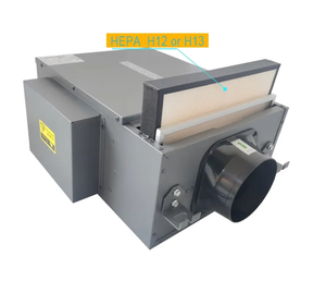 Sistema de ventilación Ari fresco de flujo unidireccional montado en el techo <span class=keywords><strong>micro</strong></span> positivo con recuperación de calor para el control de la casa Tuya - Product Image 5