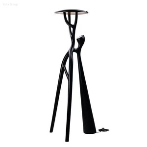 Art moderne noir petit humain hall d'hôtel grand centre commercial Art décoration nordique coin concepteur debout lampadaire - Product Image 6