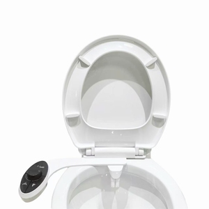 Langsam fallende und schnell abnehmbare PPToilet-Sitzbezug-Kombination mit schnell abnehmbarem Bidet, wo der Sitzring nicht elektr ifi ziert ist - Product Image 3