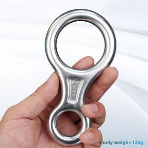 35KN-figura 8, equipo de escalada, placa de aparejo de aleación de aluminio - Product Image 6