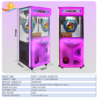 Machine à griffes Super Box X économique et rentable pour gagner de l'argent, avec prix en peluches, en matériau PE, 110-240V