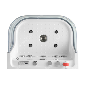 Yüksek kaliteli Pet köpek kedi bakım tamamen elektrikli masaj küveti yeni akrilik Pet küvet SPA duş - Product Image 6