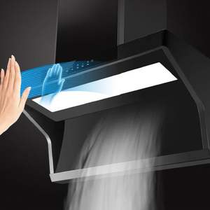 Campana Extractora de Pared de Acero Inoxidable de 700 mm, Ventilada, 110V/220V, Eléctrica, Estándar Británico/Europeo, Clase 21m/min, Extracción de Aire - Product Image 4