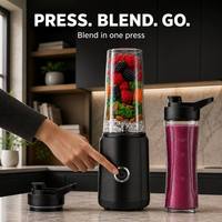 Elektrische tafelblender met reisbeker 600ml mini-sapcentrifuge draagbare fles voor onderweg groothandel fabriek