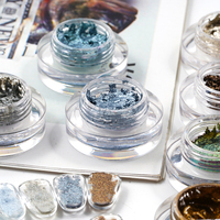 Usine En Gros Nail Décoration Crème poudre Aurora caméléon pigment peinture Poudre liquide chrome poudre pour ongles