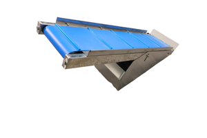 Nouveau convoyeur à bande sanitaire de qualité alimentaire pour céréales emballées Snacks Courroie en acier inoxydable Composants de base à vitesse réglable-Roulements - Product Image 3