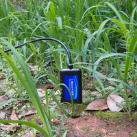 Testeur de sol 7 en 1 IoT Lora RS485 Modbus IP68 ABS étanche 4-20mA NPK EC Conductivité Température Humidité PH Capteur d'humidité du sol