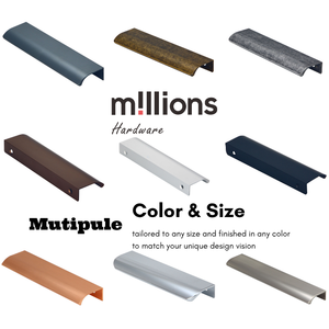 <span class=keywords><strong>Maniglie</strong></span> da cucina di lusso in alluminio e canna di fucile personalizzate <span class=keywords><strong>per</strong></span> armadietti mobili manici <span class=keywords><strong>per</strong></span> <span class=keywords><strong>maniglie</strong></span> <span class=keywords><strong>per</strong></span> mobili da cucina - Product Image 3