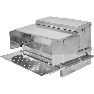 YYL LM 113 Galvanized Steel Treadle Automatic Chicken Feeders for Poultry Farm equipment