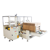 Machine automatique pneumatique d'érection de boîtes en carton pour canettes de boissons, sacs, pochettes en papier/film, avec fonctions numériques, fabriquée en Chine