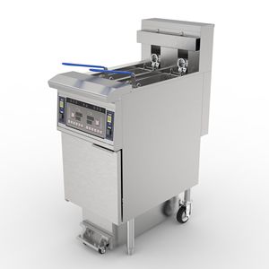 OFE-213 фритюрница с двумя решетками 12kw домашнего использования для приготовления блюд без масла здоровые аэрофритюрница для приготовления блюд без хорошее качество шариковый подшипник с глубоким воздуха фритюрница с двумя решетками - Product Image 4