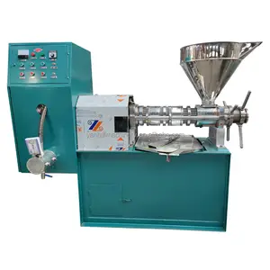 Oil press fully automatic high-quality sunflower seed oil pressure pressing line cold and hot functional oil production line
