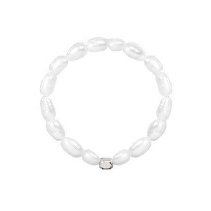 Gemnel Trang Sức Ngọc Trai Bán Chạy Nhất Nhẫn Ngọc Trai Tự Nhiên Hạt Vàng Đàn Hồi Thanh Lịch Và Không Pha Màu - Product Image 5