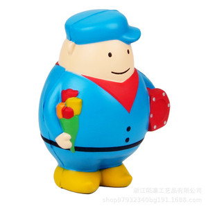 Juguete de Peluche Pu Fidget, Figura de Hombre Gordo, para Niños de 2 a 4 Años, Diseño Unisex - Product Image 2