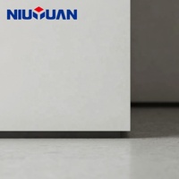 NIUYUAN Nouveau profilé d'ombre LED noir en aluminium pour mur inférieur et plafond