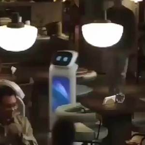 Robot di Consegna Cibo Completamente Automatico e Intelligente per Servizio Ristoranti e <span class=keywords><strong>Hotel</strong></span> - Product Image 2