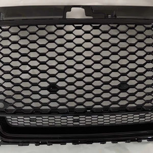 Pièces automobiles de voiture <span class=keywords><strong>A3</strong></span> RS3 8V 2013-2015 gril noir <span class=keywords><strong>calandre</strong></span> cadre noir logo anneaux Chrome Quattr noir cadre inférieur - Product Image 2