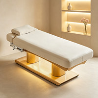 Elektrische Edelstahl-SPA-Massageliege mit Konstanttemperatur-Heizung, Vollständig Höhenverstellbar, für Beauty, Gesichtsbehandlungen, Hotel, Fitness, Schlafzimmer