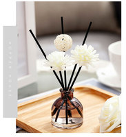 Diffuseur de parfum de maison avec bâtonnets de fleurs pour la maison, le bureau et la salle de bain 50ml