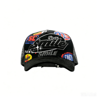 Casquette de baseball brodée 5 panneaux Dandi Gorra de qualité OEM/ODM G5 pour hommes, idéale pour les amis et la famille, avec motif barbe