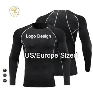 Magliette a Maniche Lunghe Raglan da Uomo per Palestra e Corsa, Personalizzabili, di Alta Qualità, Elasticizzate e ad Asciugatura Rapida, Produzione in Fabbrica - Product Image 1