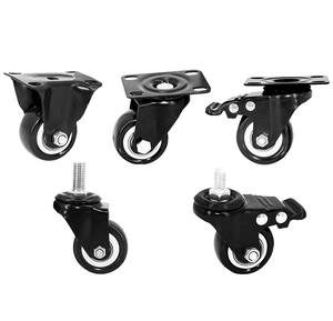 Light Duty 2 Zoll festes drehbares Lenkrad für Waschmaschinen-Bürostuhl - Product Image 2