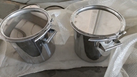 Seau ou baril de tambour de qualité alimentaire en acier inoxydable 200L à vendre-pour l'huile d'olive au fromage