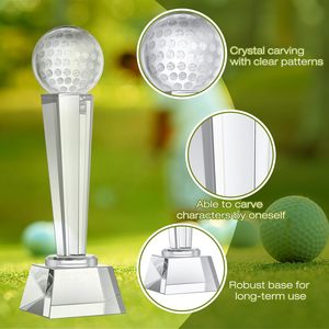 Trophées de championnat à bas prix pour les compétitions de basket-ball/golf Trophée en cristal transparent le prix du vainqueur de <span class=keywords><strong>la</strong></span> première place - Product Image 4