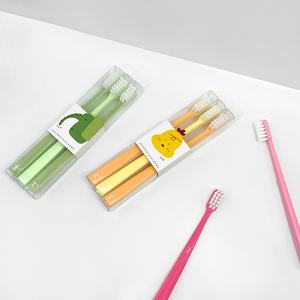 UUYP Logo de marque privée Conception de qualité Poils <span class=keywords><strong>extra</strong></span> doux pour les dents délicates Gencives Enfants Adultes <span class=keywords><strong>Brosse</strong></span> à dents de nettoyage buccal réutilisable - Product Image 4