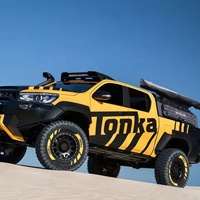 Capot rigide en acier pour camion, étanche, avec porte arrière et porte-bagages pour Toyota Hilux 2016 à 2025, 5 pieds, prix usine