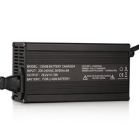 Chargeur 87.6v 24s 72v 6a lifepo4 chargeur de batterie LFP plomb-acide 24 volts plomb-acide chargeur de batterie