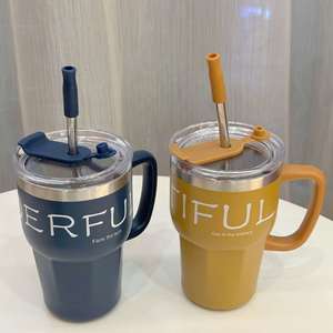 Newest 600Ml Double Layer Stainless Steel Coffee Mug Insulated Water Drink Tumbler Cup Perfume <b>Bottle</b> With <b>Box</b> and Bag - Product Image 2