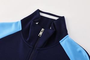 Survêtement de football thaïlandais de haute qualité 24/25, impression numérique personnalisée à bas prix, 100% polyester, couleurs contrastées, survêtement de football pour hommes - Product Image 6