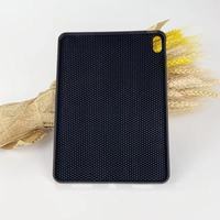 Coque souple givrée en TPU pour iPad 9, 10, 10ème génération, 10.9, Air 4, 5, 10.9, 10.2, 11ème génération, Pro 11, 2024, 2025, A16, 9.7, noire, pour tablette